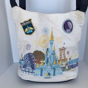 Disney Canvas Shoulder Bag
